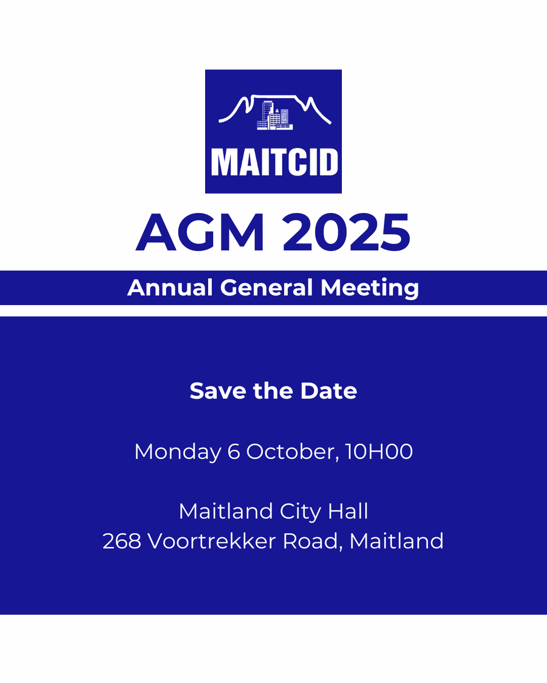 Spring Update & AGM 2025 – Save the Date